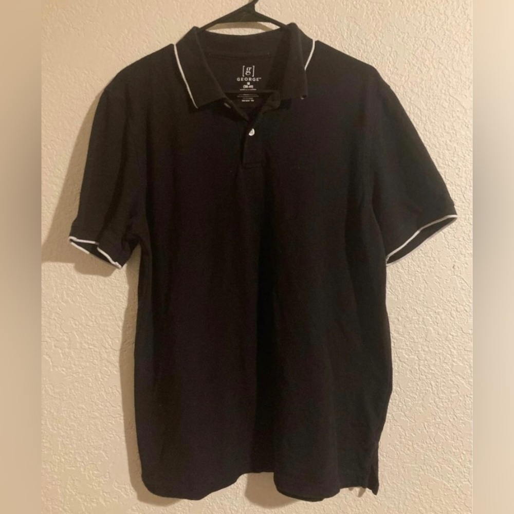 Black Short Sleeve Polo shirt Men’s Medium